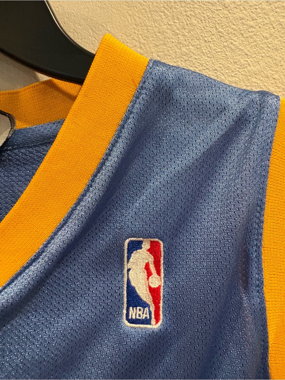 Vintage Adidas NBA Denver Nuggets Allen Iverson #3 Basketball Jersey Kids Sz Lrg - Picture 6 of 12